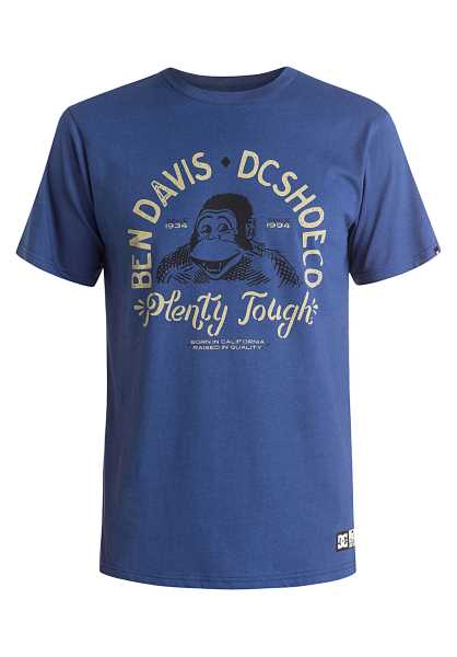 Dc Benny Tough - Blu Uomo Estate T-Shirts (S7384)
